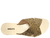 Imagen de SANDALIA FLORA COLOR ORO