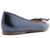 CHATA BALERINA VENUS METALIZADO AZUL - tienda online