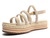SANDALIA FABRI COLOR CRUDO - tienda online