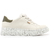 ZAPATILLA MARTE CRUDO CON TALON VERDE