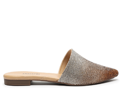 SANDALIAS MULES CHATAS ALANA BEIGE en internet