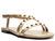 SANDALIA FIDELA COLOR PLATINO