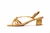 Sandalia Fanda Dorada - comprar online