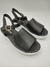 SANDALIA MORALA CUERO NEGRO - comprar online