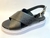 SANDALIAS CON PLATAFORMA DE GOMA AGNES CUERO NEGRO - Perugia - Tienda Online