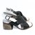 SANDALIAS ALTAS SALMA NEGRO - comprar online