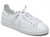ZAPATILLAS CORVUS CUERO TIPO ESCAMAS BLANCA