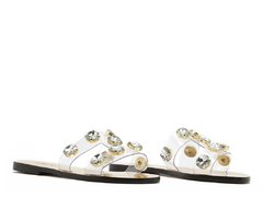 SANDALIAS AMBAR TRANSPARENTE DORADO en internet