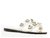 SANDALIAS AMBAR TRANSPARENTE DORADO