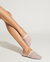 SANDALIAS CHIARA MULES CHATAS BLANCA CON CRISTALES - tienda online