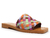 SANDALIA CHATA AURA TRENZADA MULTICOLOR