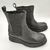 BOTA CORTA MEISSA CON ELASTICO NEGRA