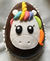 Huevo Pascuas de 12cm N° 12 150 gs Chocolate Artesanal Premium con Personajes + Tarjetita - Contumania