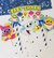 Topper banderin para torta con 3 personajes - comprar online