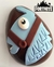 Huevo Pascuas Mediano 15cm N° 15 200 gs de Chocolate Artesanal Premium con Personajes + Tarjetita - comprar online