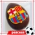 Huevo Pascuas Mediano 15cm N° 15 200 gs de Chocolate Artesanal Premium con Personajes + Tarjetita - comprar online