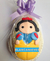 Huevo Pascuas de 12cm N° 12 150 gs Chocolate Artesanal Premium con Personajes + Tarjetita