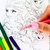 Set para pintar almohadita  + marcadores + librito para colorear - comprar online