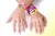 Pulseritas adhesivas personalizadas "MI CUMPLE"