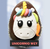 Huevo Pascuas de 12cm N° 12 150 gs Chocolate Artesanal Premium con Personajes + Tarjetita - Contumania