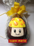 Huevo Pascuas de 12cm N° 12 150 gs Chocolate Artesanal Premium con Personajes + Tarjetita