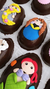 Huevo Pascuas de 12cm N° 12 150 gs Chocolate Artesanal Premium con Personajes + Tarjetita - Contumania
