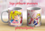 Souvenirs pack de tazas polímero irrompibles sublimadas en internet