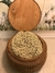 PUFF ANNETTE NATURAL CON TAPA - comprar online