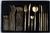 Set Cubiertos Aurora Gold x 24 piezas