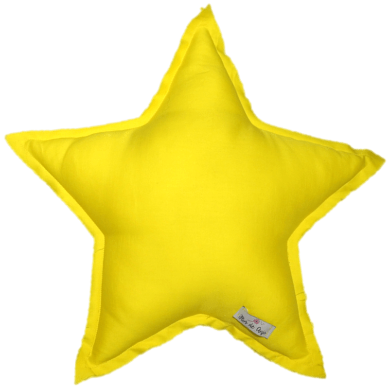 Almofada estrela amarela - Flor de Anjo