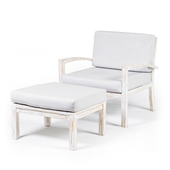 Sillón y banqueta Osaka