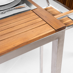 Mesa de acero inoxidable y peteribi - comprar online