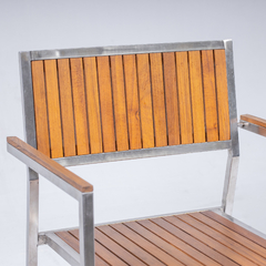 Imagen de Sillón Acero Inox y Peteribí