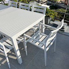 Juego Capri Comedor (mesa extensible)