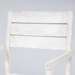 Sillón Maui Comedor Patinado - BrauerMuebles