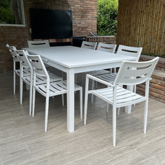 Imagen de Juego Capri Comedor (mesa extensible)
