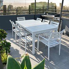 Imagen de Juego Capri Comedor (mesa extensible)