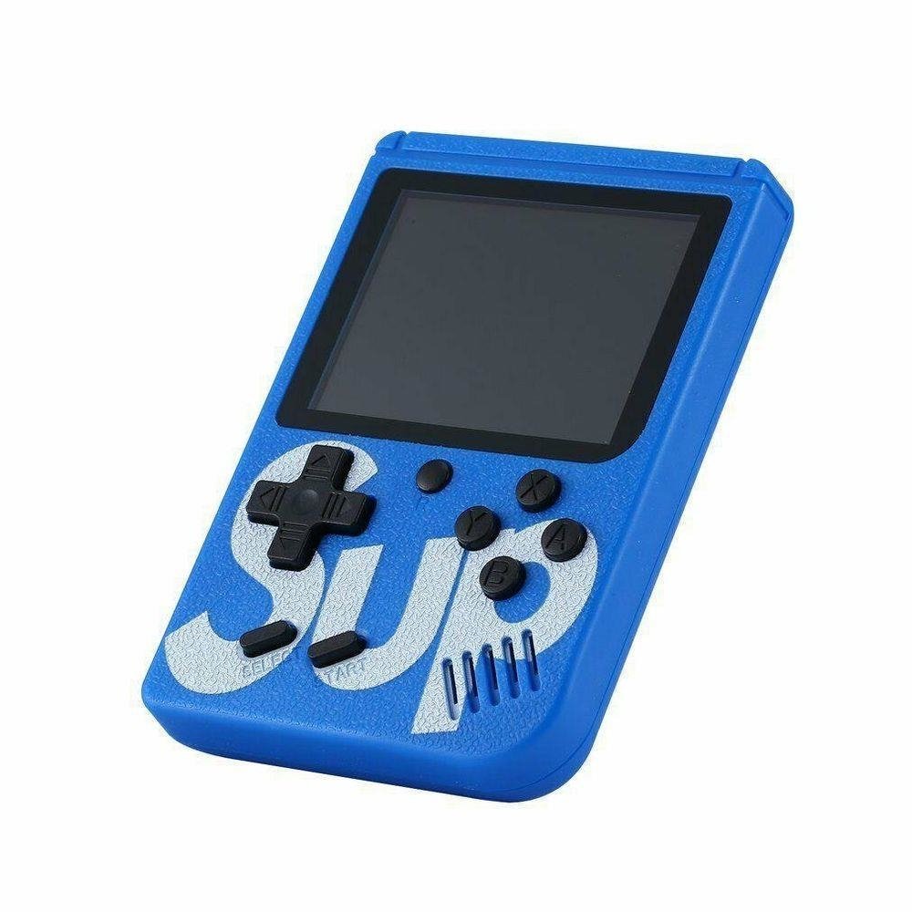 Mini Game Boy Portátil Sup Gme Box 400in1 Tela 3 Pol. - Azul Royal