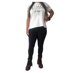 REMERA DE ALGODON HAVE A GREAT DAY