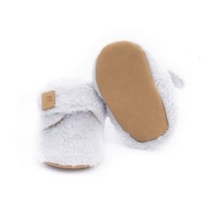 Botitas Peluditas Gris Perla en internet