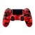 JOYSTICK PS4 CAMUFLADO ROJO