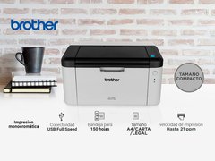 IMPRESORA LASER BROTHER HL-1200 MONOCROMATICA - comprar online