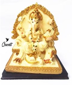 Ganesha en Trono Decorada