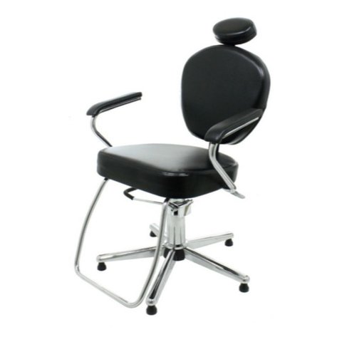 Cadeira Poltrona Hidráulica Barbeiro Pop - Fabricante: Darus Design - Cor:  Marrom Croco
