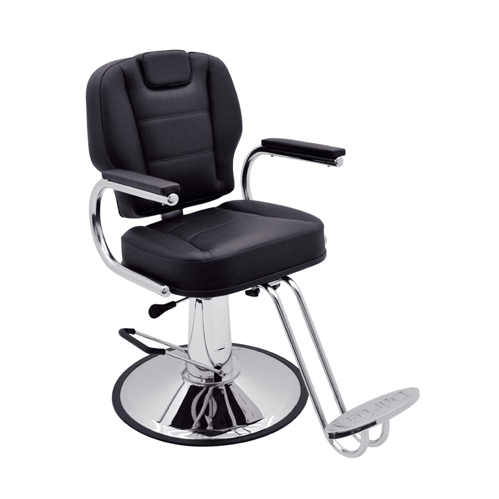 Cadeira de Barbeiro Grécia - Opção com Parapé Duplo - Pedrosa