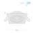 SPOT EMBUTIR MÓVIL CUADRADO ALUMINIO BLANCO - comprar online