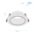 SPOT EMBUTIR ANTIDESLUMBRANTE PC NEGRO/CROMO - comprar online