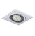 SPOT CUADRADO CHAPA DE EMBUTIR PARA AR111 - comprar online
