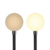 LÁMPARA SATURNO LED 4W DIMEABLE NEGROC/CARGA INALÁMBRICA - Electroluce - Materiales de electricidad e iluminación