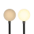 LÁMPARA SATURNO LED 4W DIMEABLE NEGROC/CARGA INALÁMBRICA - Electroluce - Materiales de electricidad e iluminación